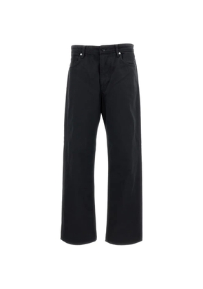 Stone Island black wide-leg jeans