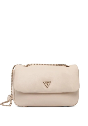 GUESS USA mini Sunetra chain shoulder bag - Neutrals