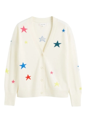 Chinti & Parker star-embellished cardigan - Neutrals