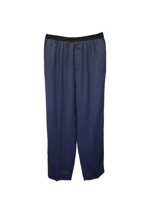 Balenciaga Pre-Owned elasticated-waistband trousers - Blue