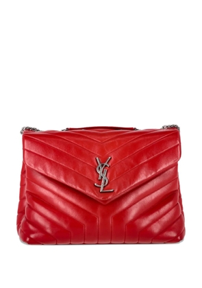 Saint Laurent Pre-Owned medium LouLou quilted shoulder bag - Red