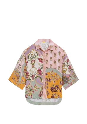 Agua By Agua Bendita Chrissy Aura Sprinted shirt - Neutrals