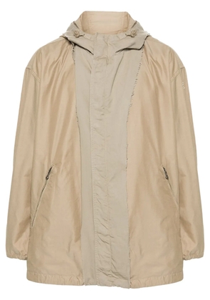 Diesel J-Mckell logo-embroidered jacket - Neutrals