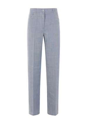 Ferragamo Five pocket trousers - Blue