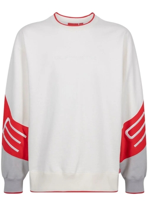 Supreme embroidered-logo crew-neck sweatshirt - White