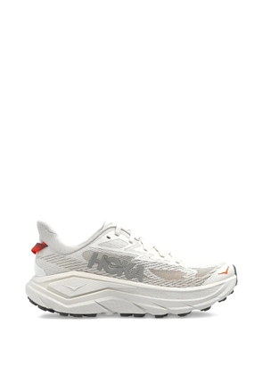 HOKA Challenger 8 logo-embroidered sneakers - Neutrals