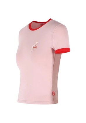 Diesel crew-neck short-sleeve T-shirt - Pink