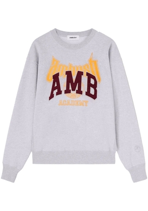 AMBUSH logo-appliqué sweatshirt - Grey