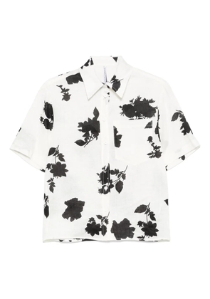 Liviana Conti linen shirt - White