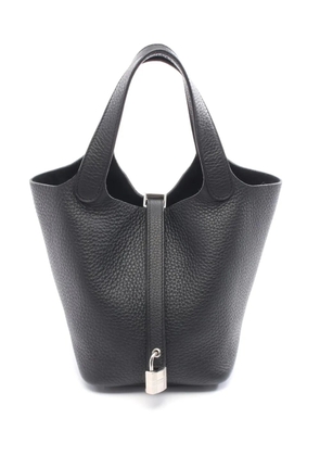Hermès Pre-Owned 2024 Clemence Picotin Lock 18 handbag - Black