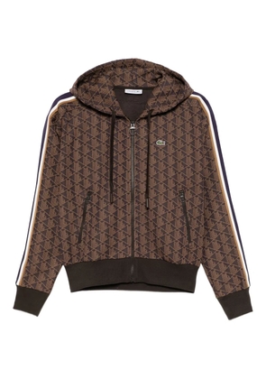 Lacoste monogram jacket - Brown