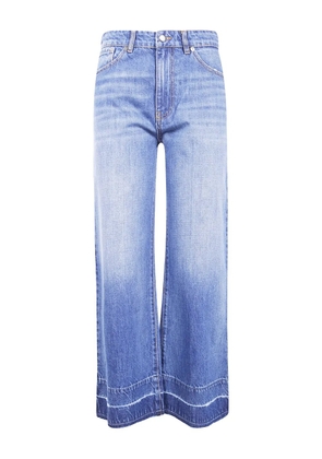 Antonelli logo-patch jeans - Blue