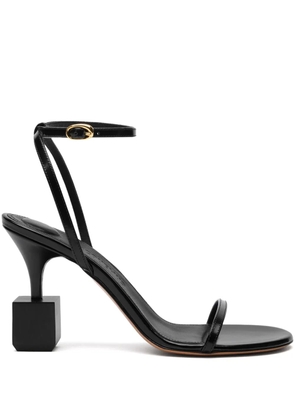 Jacquemus 90mm Les Bisou sandals - Black
