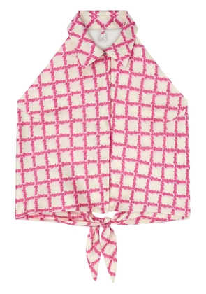Palm Angels logo shirt - Pink