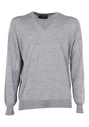Filippo De Laurentiis V-neck sweater - Grey