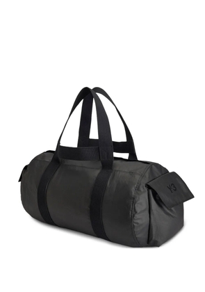 Y-3 flap-pocket duffle bag - Black