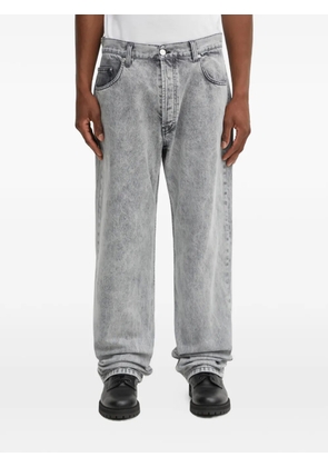 Aries button-fastening jeans - Grey