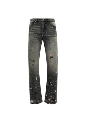 GALLERY DEPT. paint splatter-detail jeans - Grey