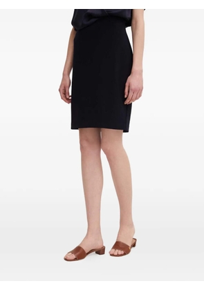 Joseph Ribkoff blue mini pencil skirt