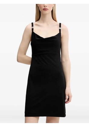 HUGO scoop-neck mini dress - Black