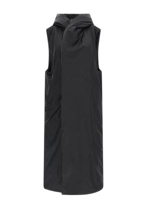 Rick Owens DRKSHDW padded hooded vest - Black
