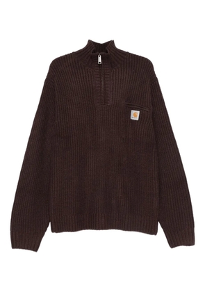 Carhartt WIP ribbed-knit jumper - Brown