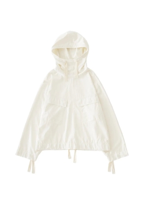 Studio Nicholson Kirby drawstring hooded jacket - Neutrals