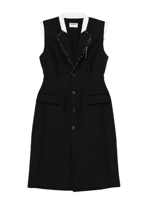 Moschino buttoned blazer dress - Black