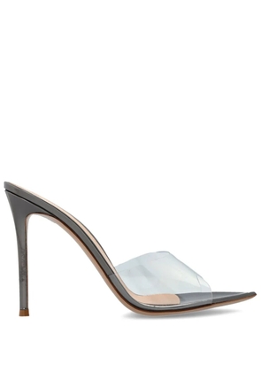Gianvito Rossi 120m clear-strap pumps - Grey
