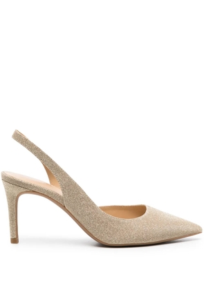 Michael Michael Kors Chelsea slingback lurex pumps - Gold