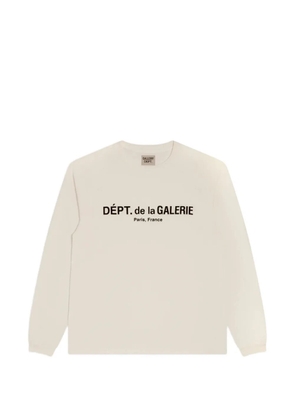 GALLERY DEPT. logo long-sleeve T-shirt - Neutrals
