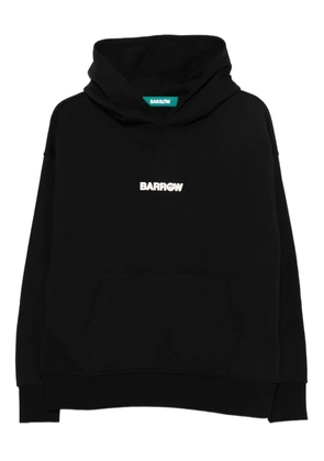 BARROW logo-embroidered hoodie - Black