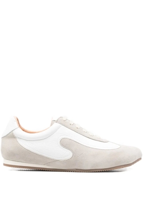 Niccolò Pasqualetti Obliqua panelled sneakers - Neutrals