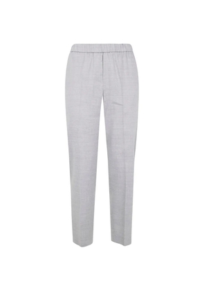 Peserico elasticated-waist trousers - Grey