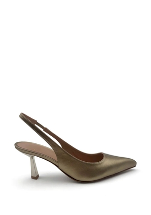 Roberto Festa slingback-strap pumps - Gold