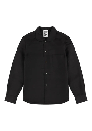 Hai Elia peter-pan collar shirt - Black