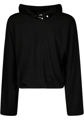 HELIOT EMIL cotton hoodie - Black