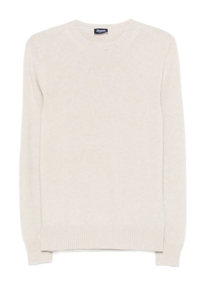 Drumohr crew-neck cashmere sweater - Neutrals