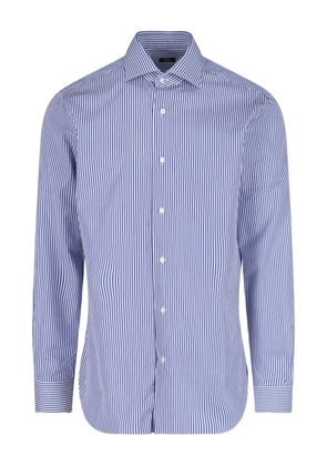 Barba striped shirt - Blue