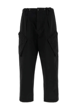 C.P. Company cargo pocket cotton trousers - Black