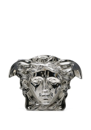 Versace Medusa glass vase - Black