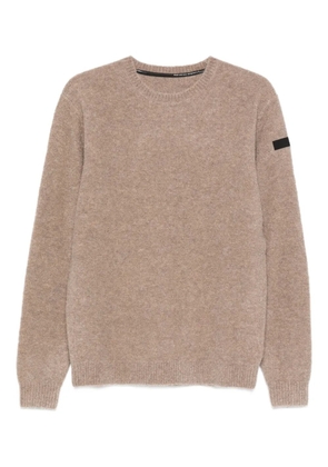 RRD logo-patch sweater - Neutrals