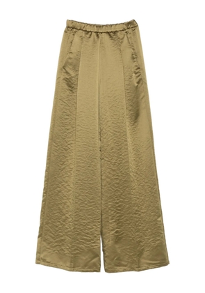 Forte Forte duchesse palazzo pants - Green