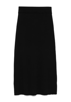 TOTEME knitted skirt - Black