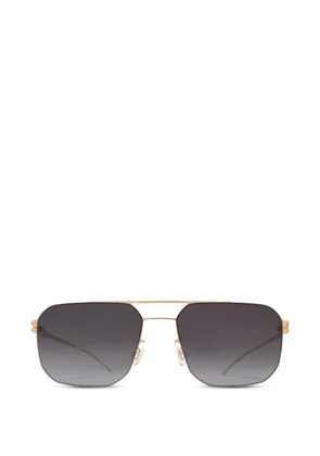 Mykita Rhys geometric-frame sunglasses - Gold