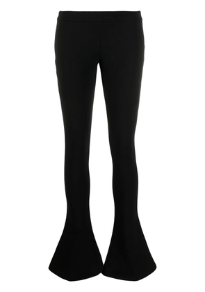 Balmain low-waist flared trousers - Black