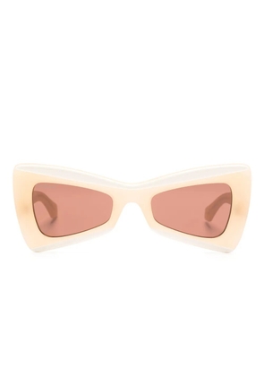 Off-White Eyewear Nashville geometric sunglasses - Neutrals