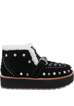 Kurt Geiger London Mansion Cosy studded boots - Black