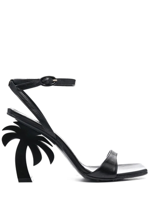 Palm Angels palm-heel open-toe sandals - Black