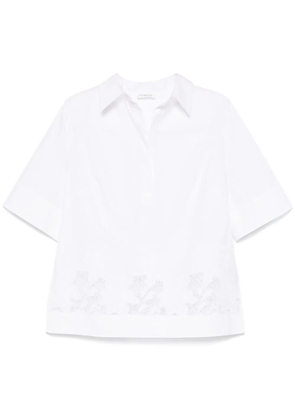 P.A.R.O.S.H. floral-embroidered blouse - White